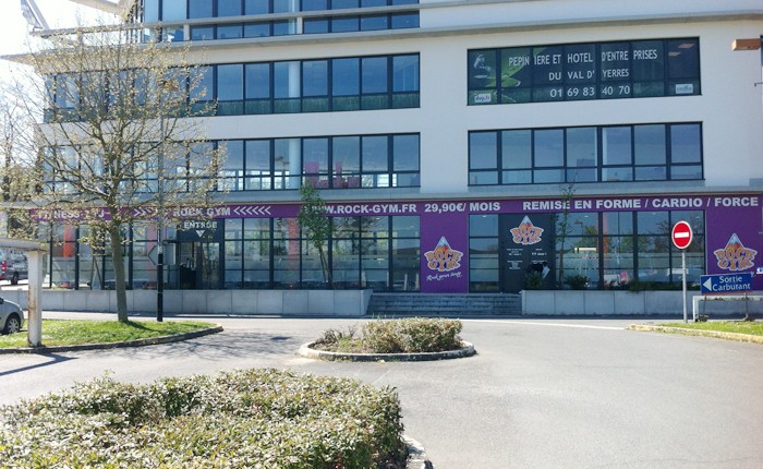 agencement salle de sport